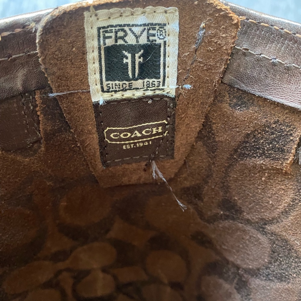 Limited edition Frye for Coach Boots - Picture 8 of 9